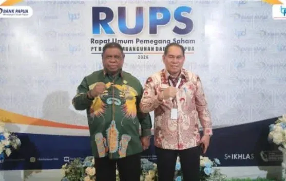 Bupati Fakfak Hadiri RUPS Bank Papua, Dorong Penguatan Peran untuk UMKM dan Kredit Produktif