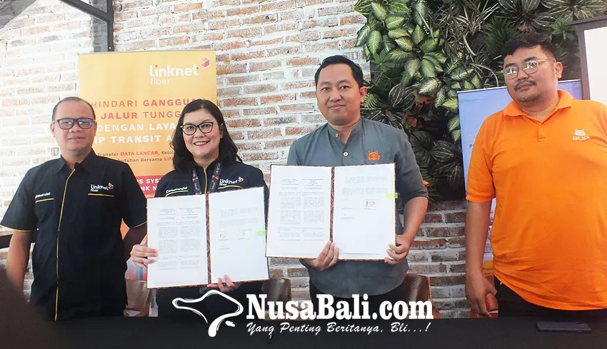 BLiP dan Link Net Kerja Sama Perluas Jaringan Internet Fiber Optik di Bali dan Jawa Timur