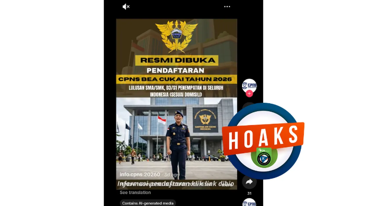 Kemenkeu Tegaskan Informasi Pendaftaran CPNS Bea Cukai 2026 adalah Hoaks