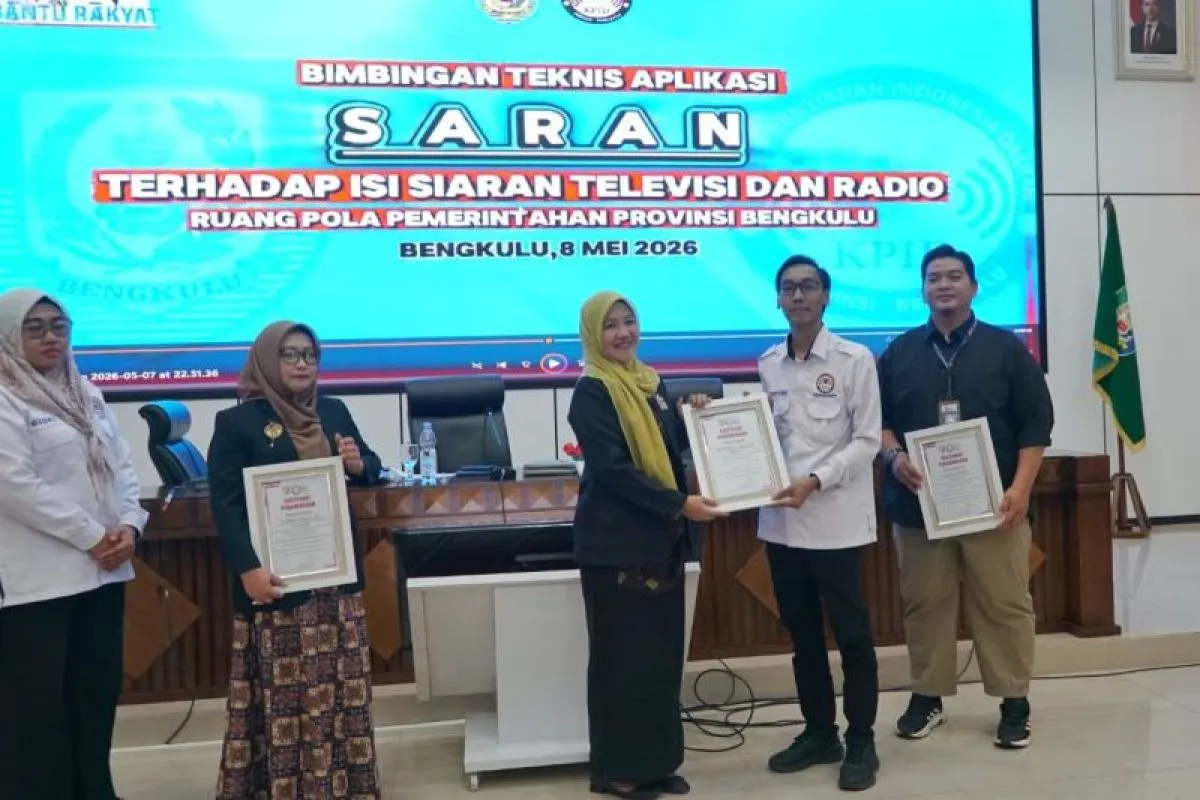 KPID Bengkulu Luncurkan Aplikasi SARAN untuk Perkuat Pengawasan Siaran Digital