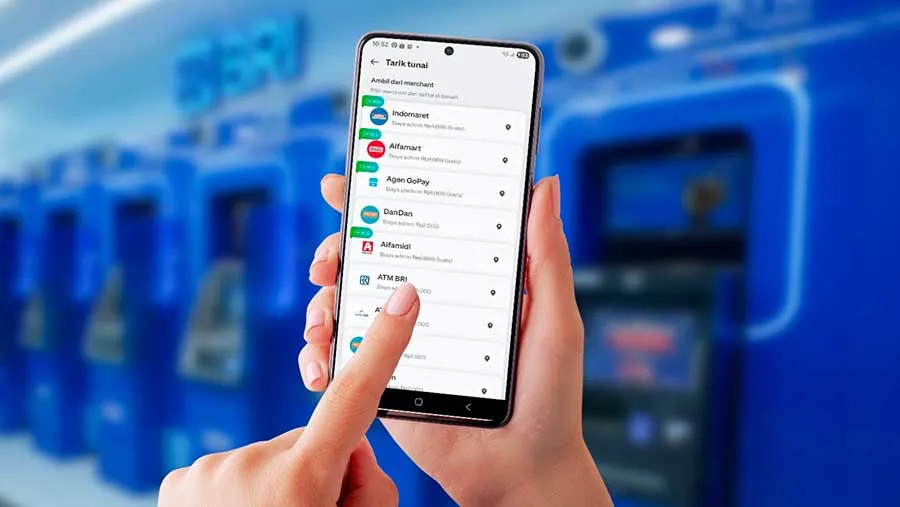 BRI dan GoPay Luncurkan Layanan Tarik Tunai Tanpa Kartu di ATM dan CRM BRI