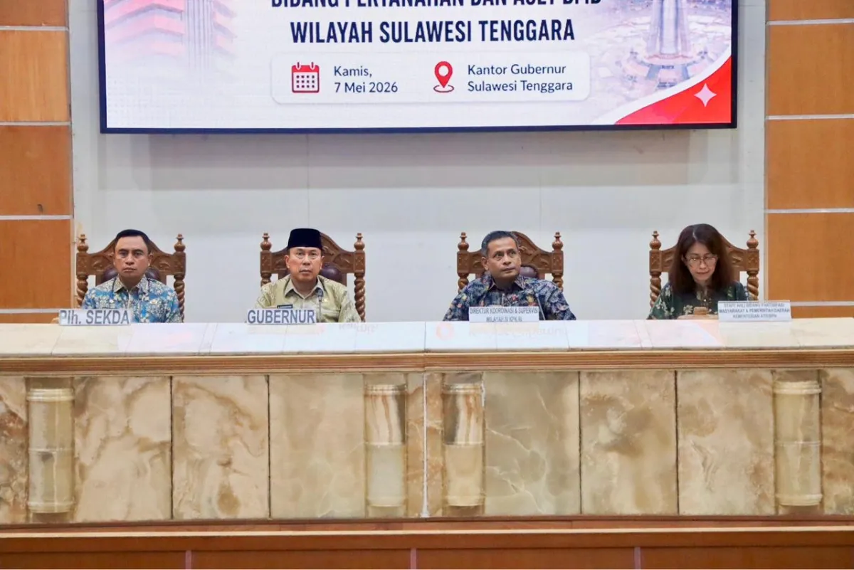 ATR/BPN, KPK, dan Pemda se-Sultra Sepakati 9 Program untuk Perkuat Layanan Pertanahan