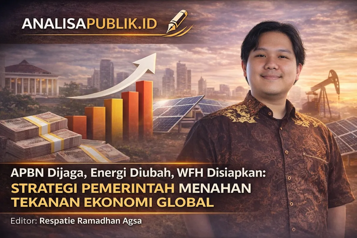 Pemerintah Siapkan Efisiensi APBN, Penyesuaian Energi, dan Skema WFH untuk Antisipasi Tekanan Global