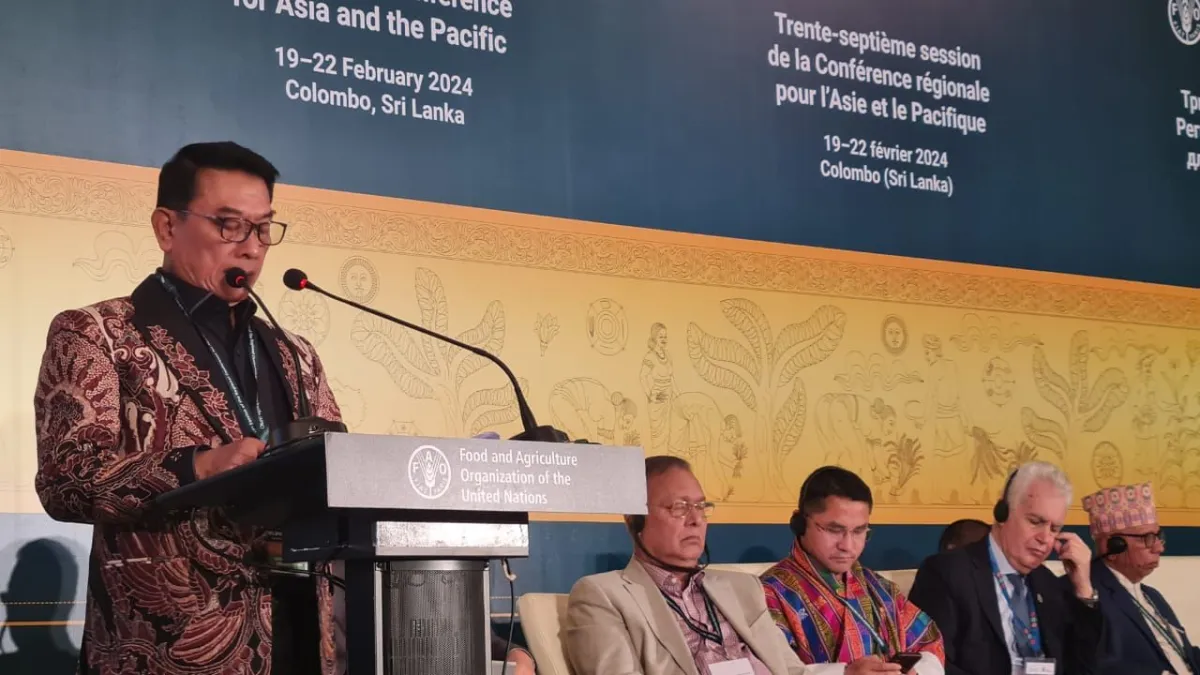 Moeldoko Dorong Pembentukan Pusat Riset ‘Tropical Farming’ di Forum FAO Asia Pasifik