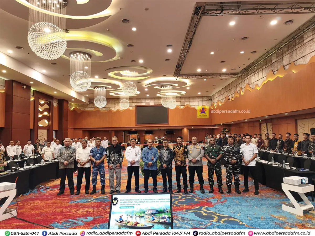 Pemerintah Petakan Desa Blank Spot untuk Percepat Pemerataan Internet di Kalimantan Selatan