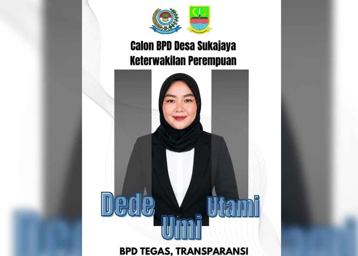 Dede Umi Utami Maju sebagai Calon BPD Sukajaya, Usung Transparansi Anggaran dan Perlindungan Sosial