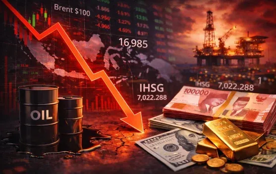 Harga Minyak Dunia Bertahan Tinggi, Rupiah dan IHSG Tertekan di Awal Pekan