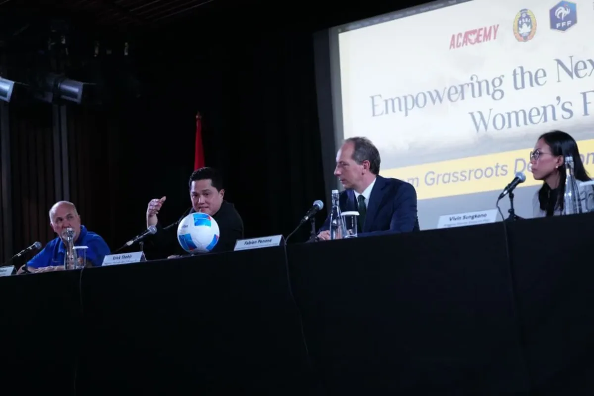 Menpora Erick Thohir Dorong Diplomasi Olahraga Lewat Kerja Sama Sepak Bola Wanita Indonesia–Prancis
