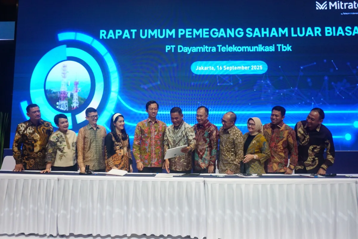Tenancy Ratio Mitratel Naik ke 1,57x pada Kuartal I-2026, Ditopang Ekspansi Operator di Luar Jawa