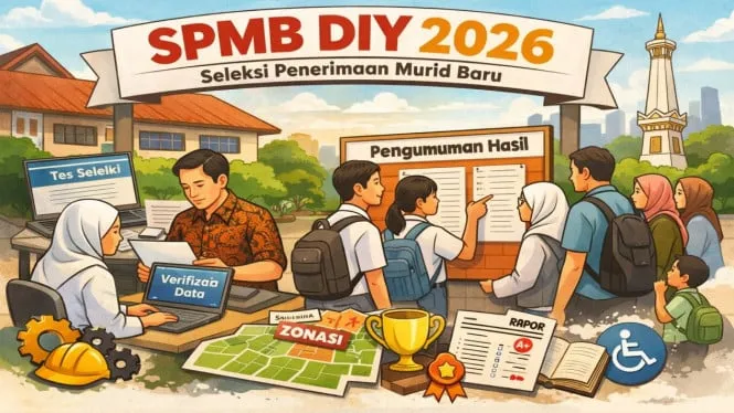 SPMB DIY 2026 Dibuka, Pemda Siapkan 33.279 Kursi SMA/SMK Negeri dan Tegaskan Seleksi Transparan