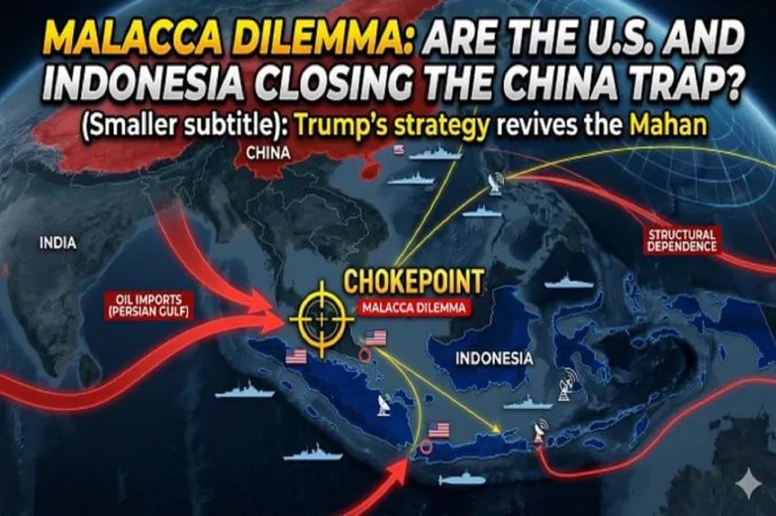 Sorotan Selat Malaka dan Usulan Akses Udara AS: Kekhawatiran Indonesia Terseret Konflik di Tengah Rivalitas Washington–Beijing