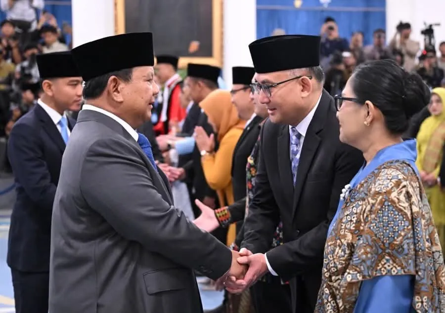Presiden Prabowo Lantik Andi Rahadian sebagai Dubes RI untuk Oman Merangkap Yaman