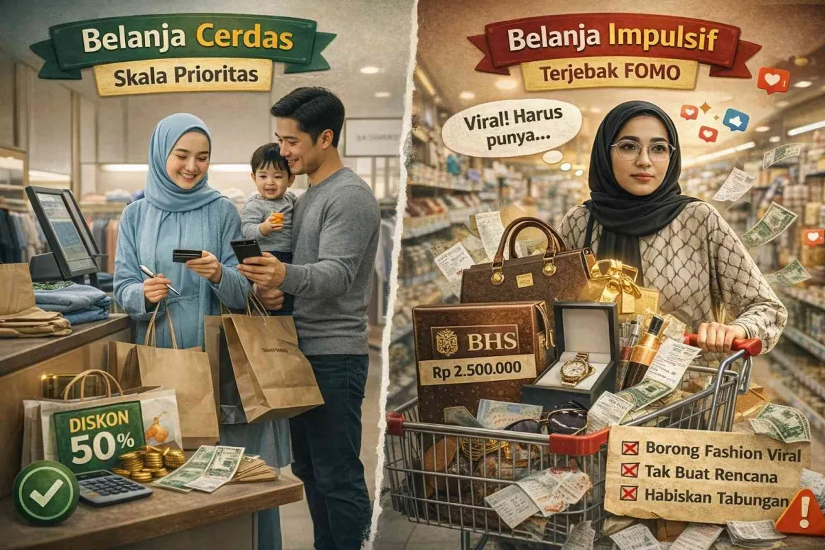 Belanja Menjelang Lebaran: Antara Tradisi Tampil Terbaik, FOMO, dan Pentingnya Skala Prioritas