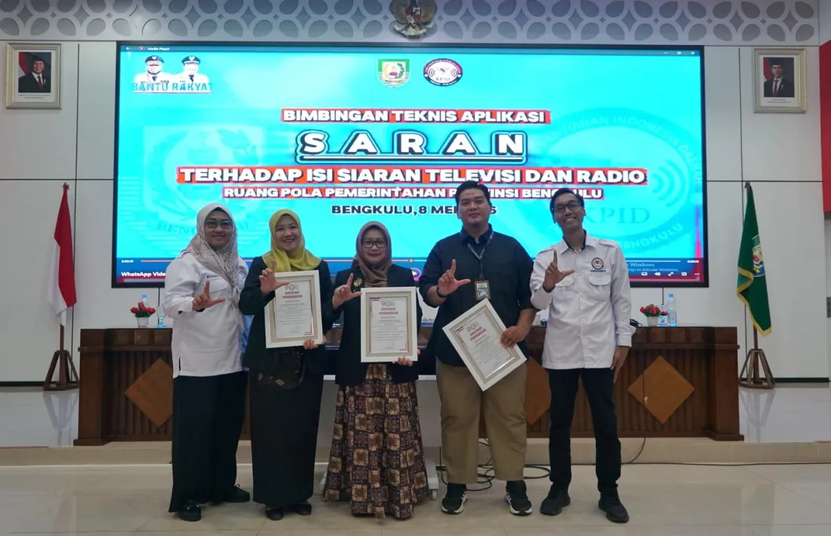 KPID Bengkulu Luncurkan Aplikasi SARAN untuk Perkuat Pengawasan Penyiaran Digital
