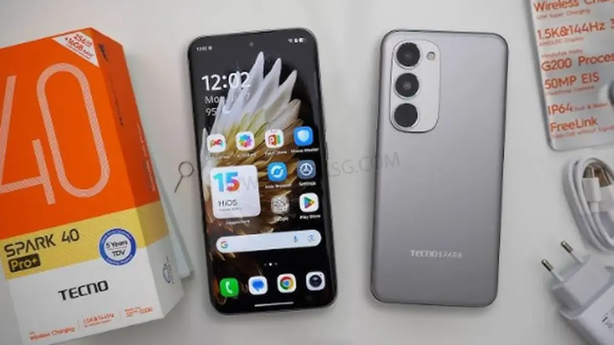 Tecno Spark 40 Pro Resmi Meluncur, Usung Layar AMOLED 144Hz dan Baterai 5.200 mAh