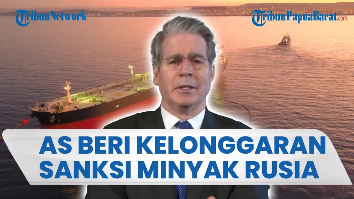 AS Longgarkan Sanksi Minyak Rusia untuk Menjaga Stabilitas Harga Global