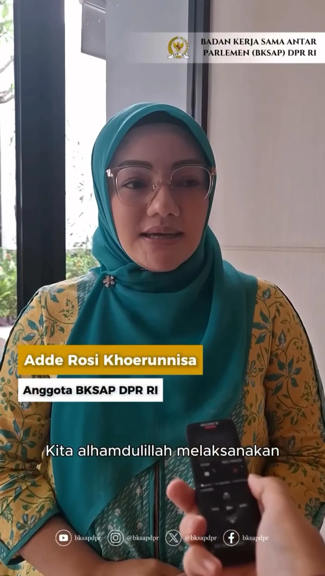 Adde Rosi Tekankan Penguatan Diplomasi Parlemen untuk Antisipasi Dampak Konflik Global
