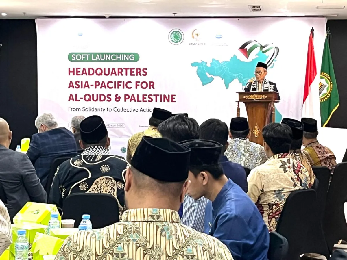 Headquarters APCAP Diluncurkan di Jakarta, Perkuat Kolaborasi Asia Pasifik untuk Dukungan Palestina