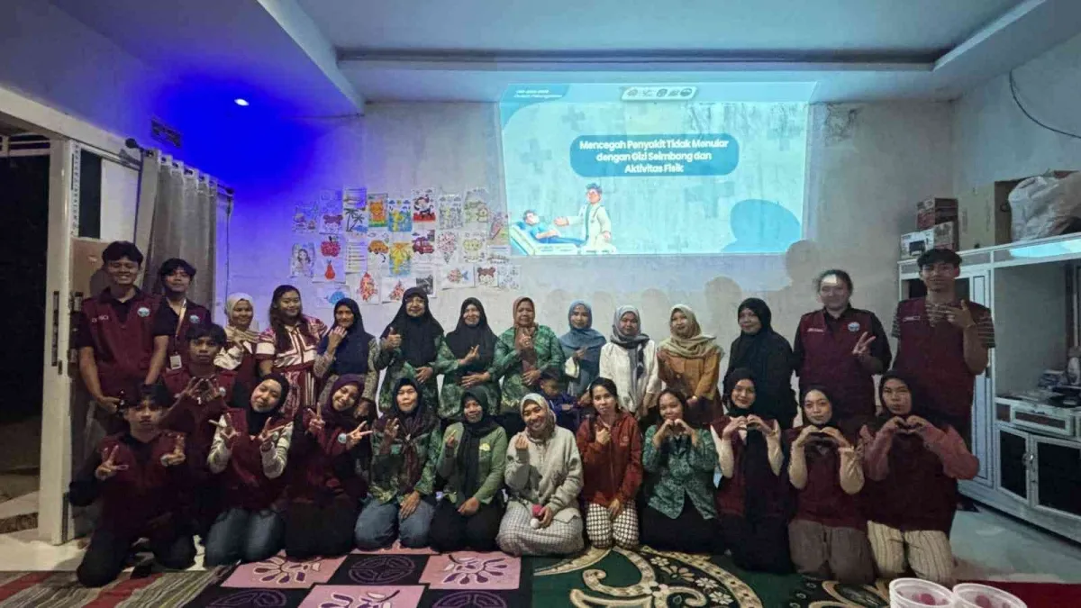 Mahasiswa UM-BBM Gelar Sosialisasi Gema Keluarga Sehat di Petungsewu, Tekankan Gizi Seimbang dan Aktivitas Fisik