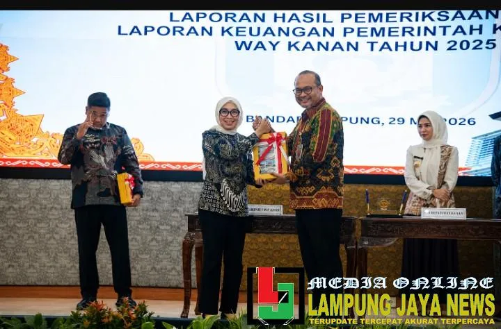 Way Kanan Pertahankan Opini WTP dari BPK untuk LKPD 2025, Raih Ke-16 Kali Berturut-turut