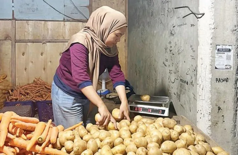 Pesanan Dapur MBG di Palu Buka Pasar Baru bagi Pedagang Sayur dan Bumbu