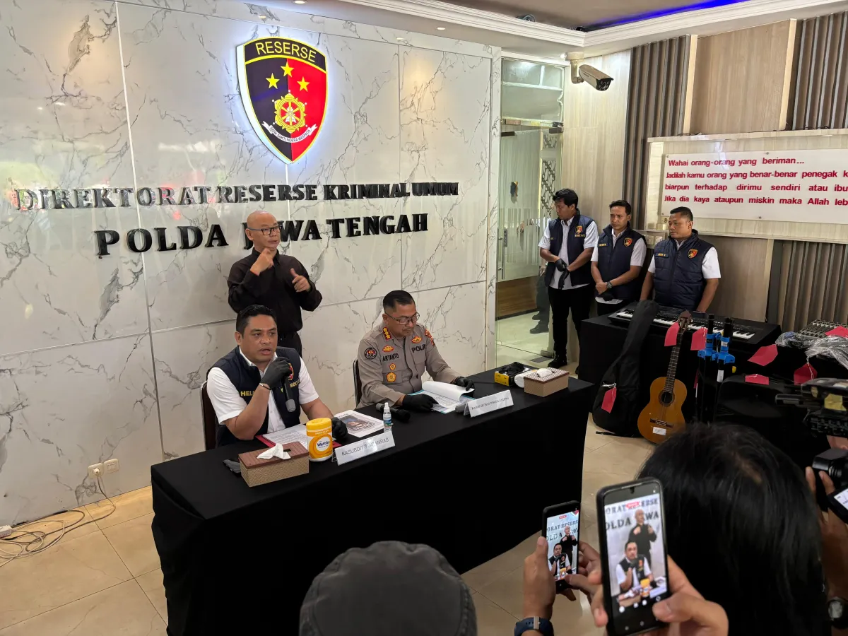 Polda Jateng Ungkap Pencurian Peralatan Musik di Sejumlah Gereja Boyolali dan Kabupaten Semarang, Satu Orang Ditangkap