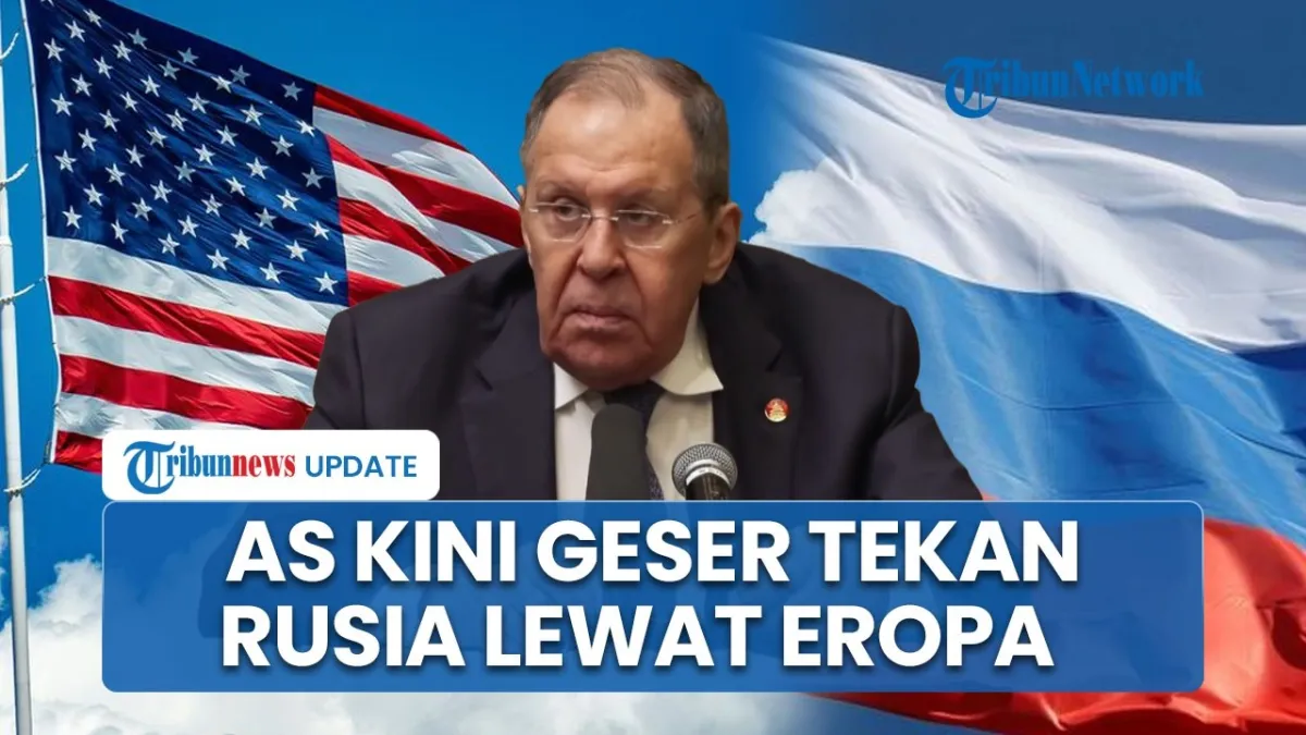 Lavrov: AS Alihkan Tekanan atas Rusia ke Eropa agar Fokus Hadapi China