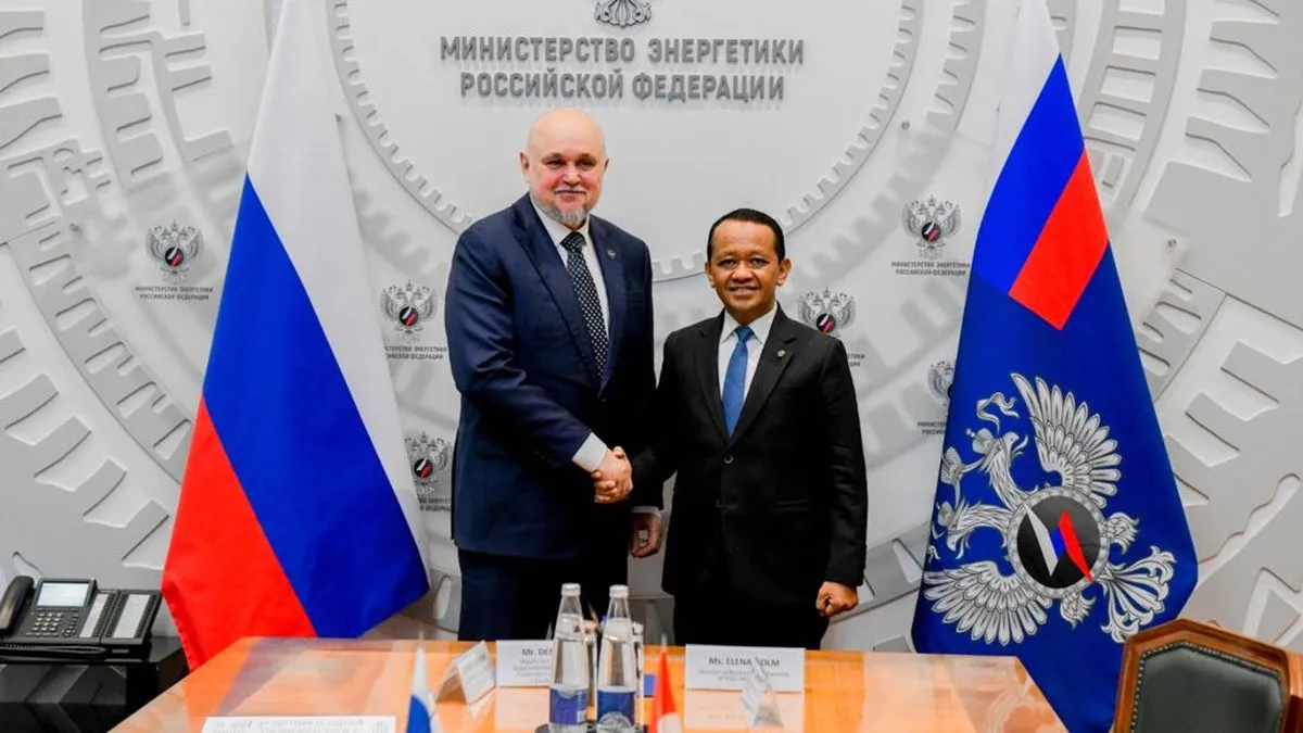 Bahlil Dampingi Prabowo ke Rusia, Bahas Pasokan Minyak Mentah dan LPG hingga Infrastruktur Energi