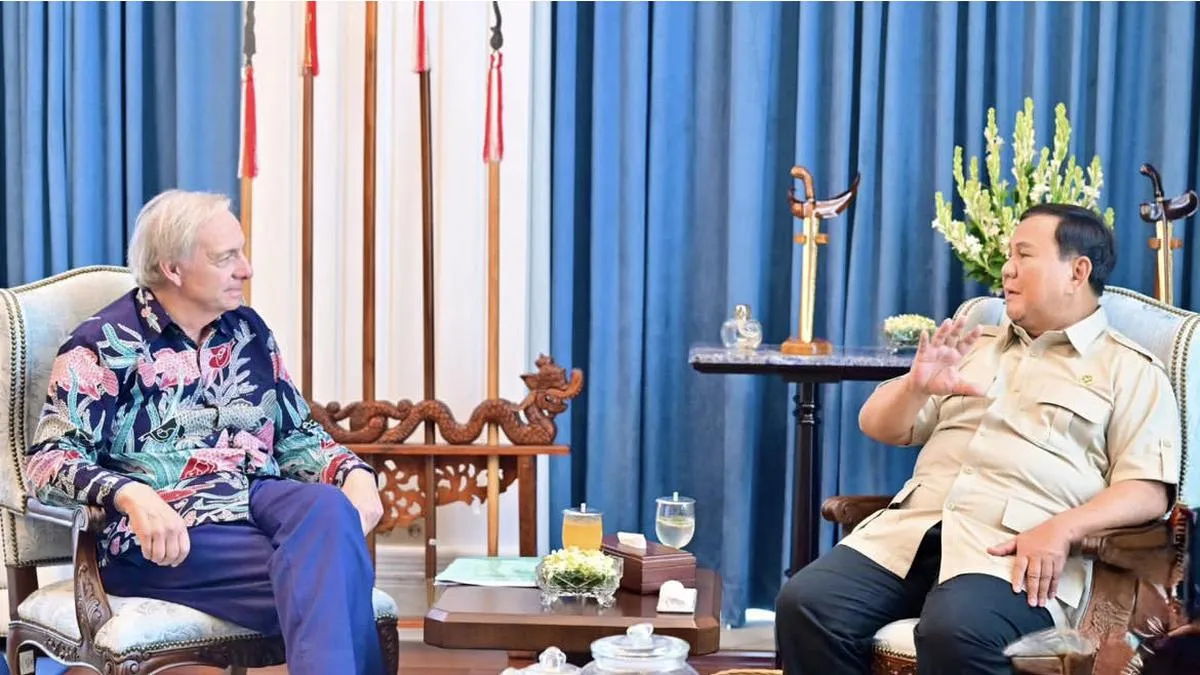 Prabowo Terima Ray Dalio di Istana, Bahas Penguatan Peran Danantara