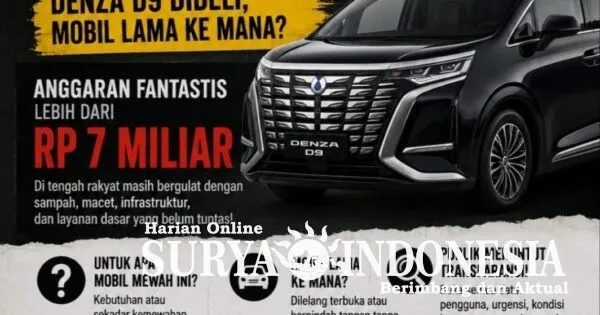 Rencana Pengadaan Mobil Dinas Denza D9 di Bali Disorot, Publik Minta Transparansi Aset dan Anggaran