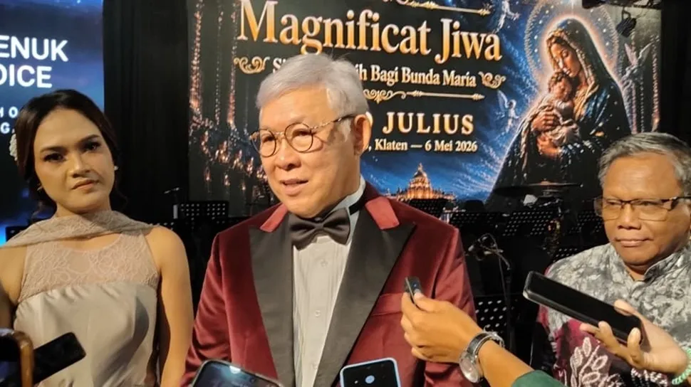 Grego Julius Luncurkan Album Lagu Rohani Bunda Maria Volume 10 di Konser Magnificat Jiwa di Klaten