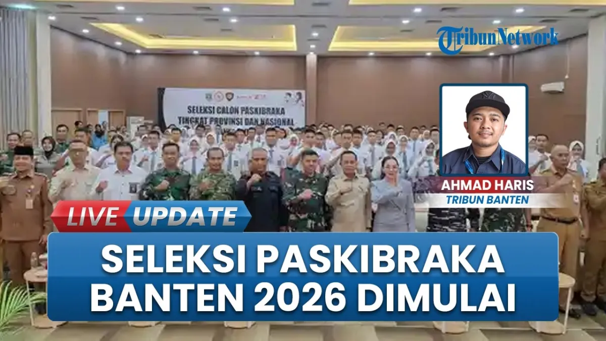 Seleksi Paskibraka Banten 2026 Dibuka, 124 Pelajar Ikuti Tahapan Ketat dan Transparan