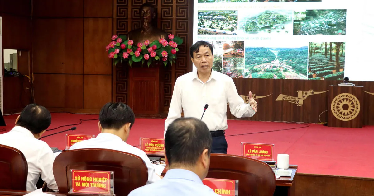 Pemprov Dien Bien Matangkan Rencana Tata Ruang Perkotaan Dien Bien Phu–Muong Thanh hingga 2050