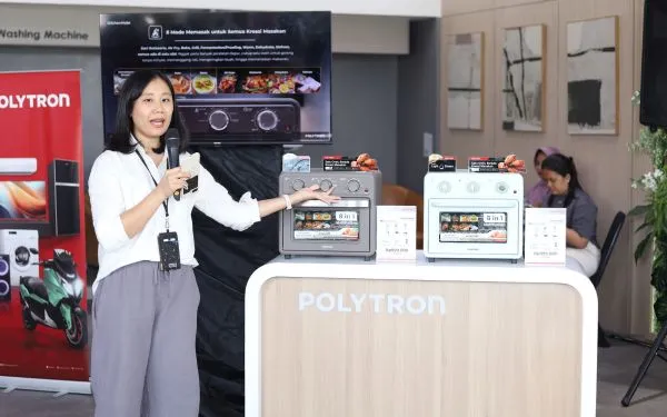 Polytron dan Femina Gelar Demo Masak Sehat, Perkenalkan Kitchenmate Air Fryer Oven 8-in-1
