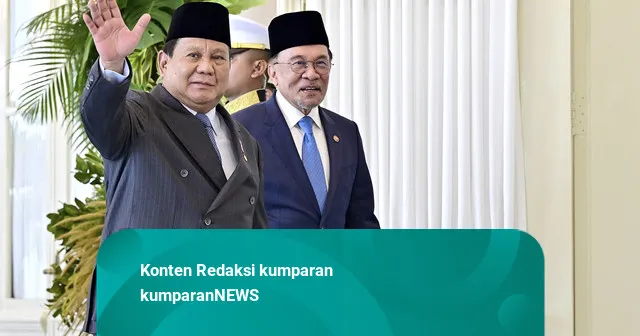 PM Malaysia Anwar Ibrahim Temui Presiden Prabowo di Istana, Bahas Geopolitik dan Ekonomi Global