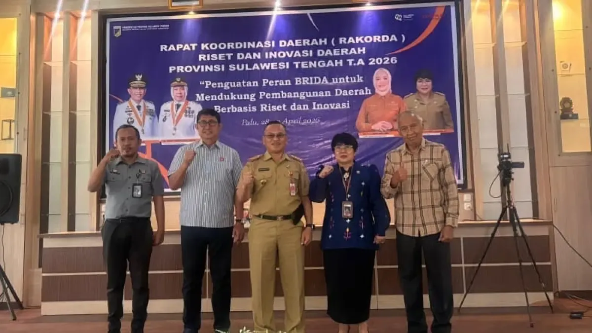 Kemenkum Sulteng Dukung Penguatan Riset dan Inovasi Daerah Berbasis Kekayaan Intelektual