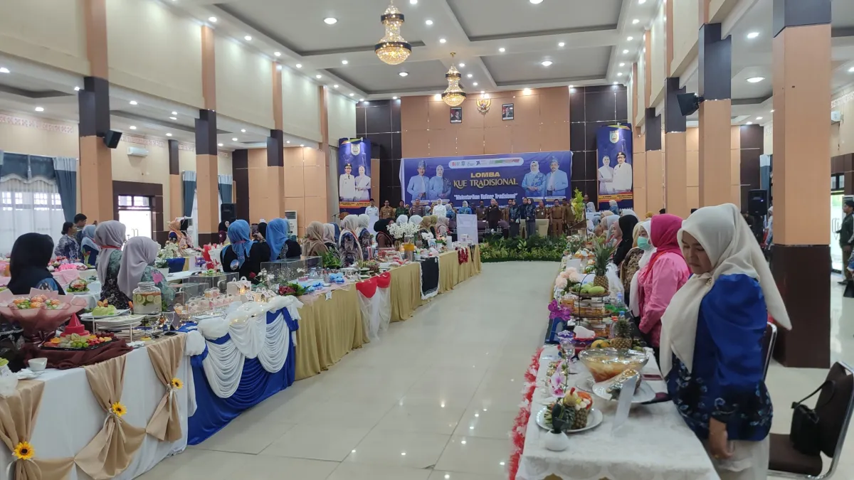 Lomba Kue Tradisional Meriahkan Hari Jadi ke-76 Kabupaten Banjar, Diikuti 36 Kontingen