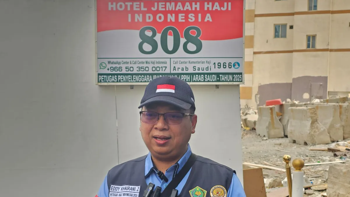 PPIH Jelaskan Video Viral: Jemaah JKG 41 Pindah dari Hotel 808 ke Penginapan Lain dengan Pengawalan Petugas