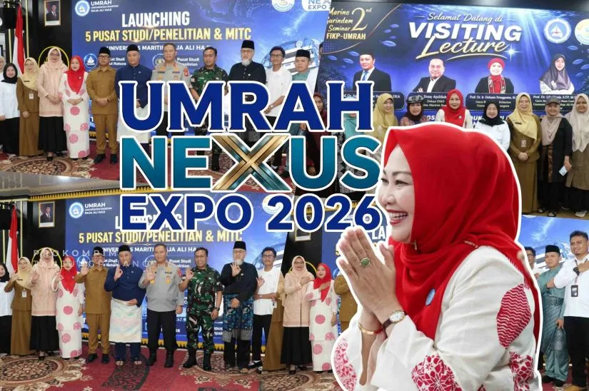 Ketua TP PKK Tanjungpinang Hadiri UMRAH Nexus Expo, Dorong Kolaborasi Riset