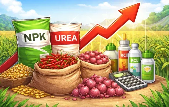Harga Pupuk Kembali Naik Dipicu Konflik Global, Biaya Produksi Pangan Berisiko Terdorong