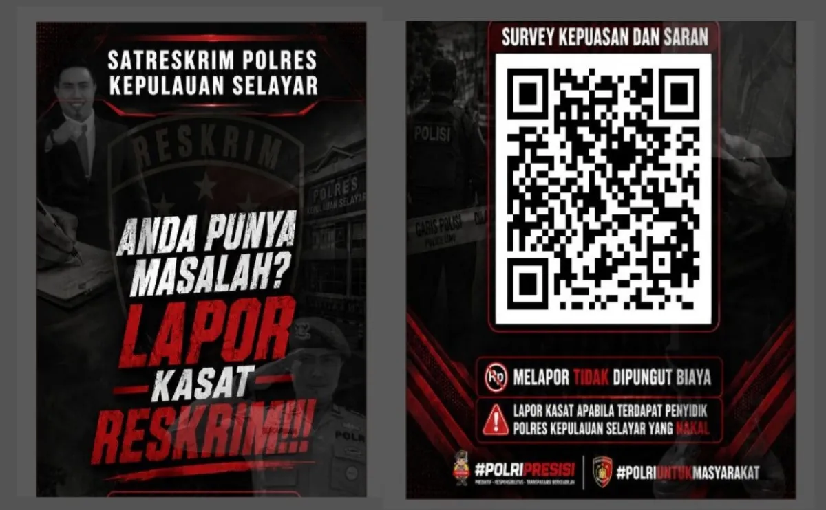 Satreskrim Polres Kepulauan Selayar Luncurkan Aplikasi Pengaduan dan Survei Kepuasan Penanganan Perkara
