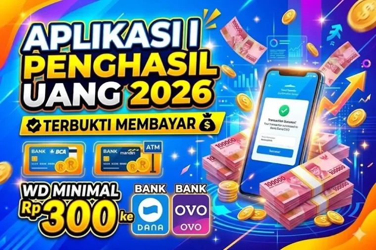 Aplikasi Penghasil Uang 2026 Viral dengan Konsep Gabungkan Gambar, Klaim Bisa Tarik Dana Mulai Rp300
