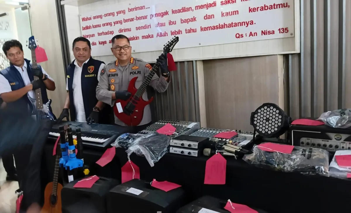 Polda Jateng Ungkap Pencurian Peralatan Musik di Tujuh Gereja Semarang dan Boyolali, Satu Terduga Pelaku Ditangkap