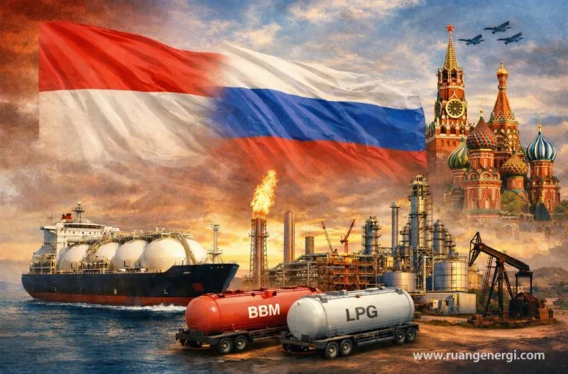Indonesia Perkuat Diplomasi Energi dengan Rusia, Pemerintah Pastikan Stok BBM dan LPG Aman