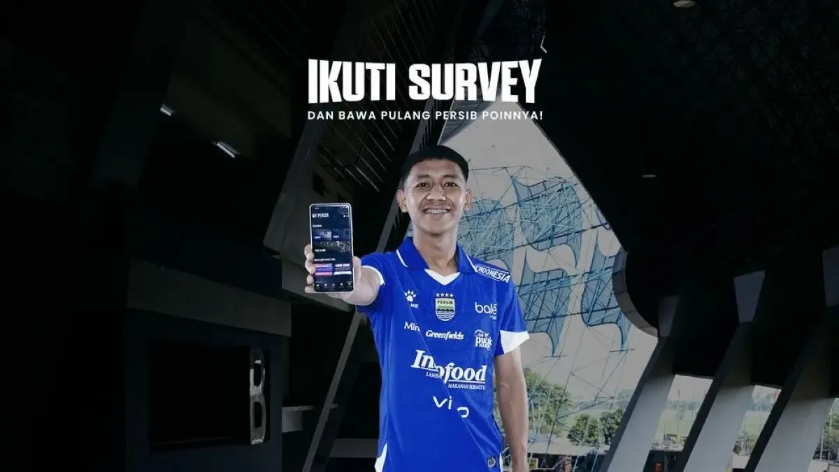 Persib Bandung Buka Survei Jersey di Persib App, Minta Masukan Bobotoh untuk Pengembangan Produk