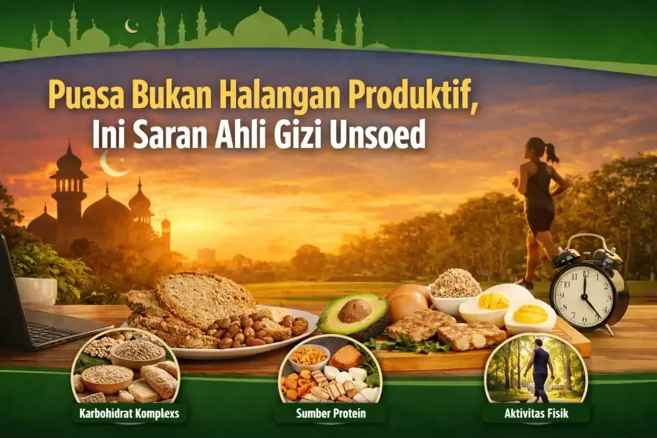 Ahli Gizi Unsoed: Puasa Tidak Harus Menurunkan Produktivitas Kerja