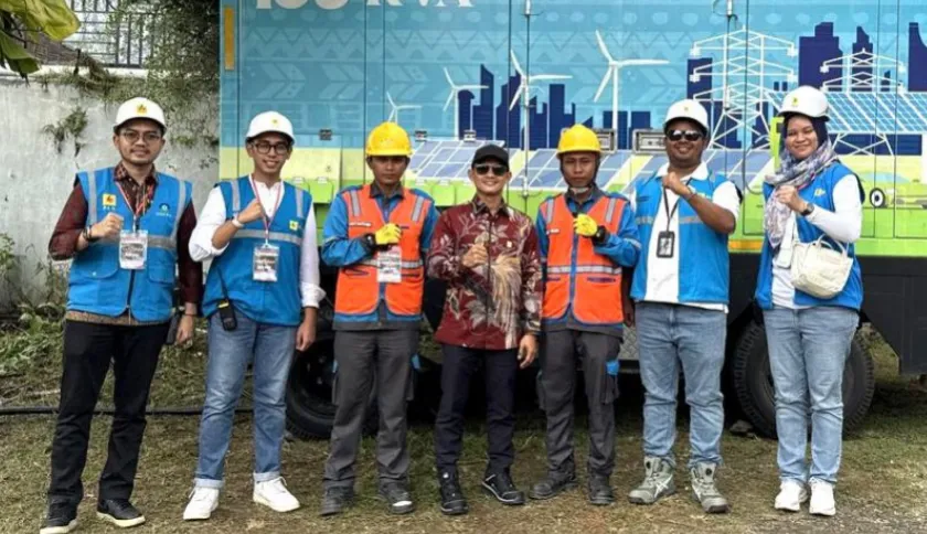 PLN UID Lampung Siagakan Genset dan UPS untuk Amankan Listrik Selama Kunjungan Wapres Gibran