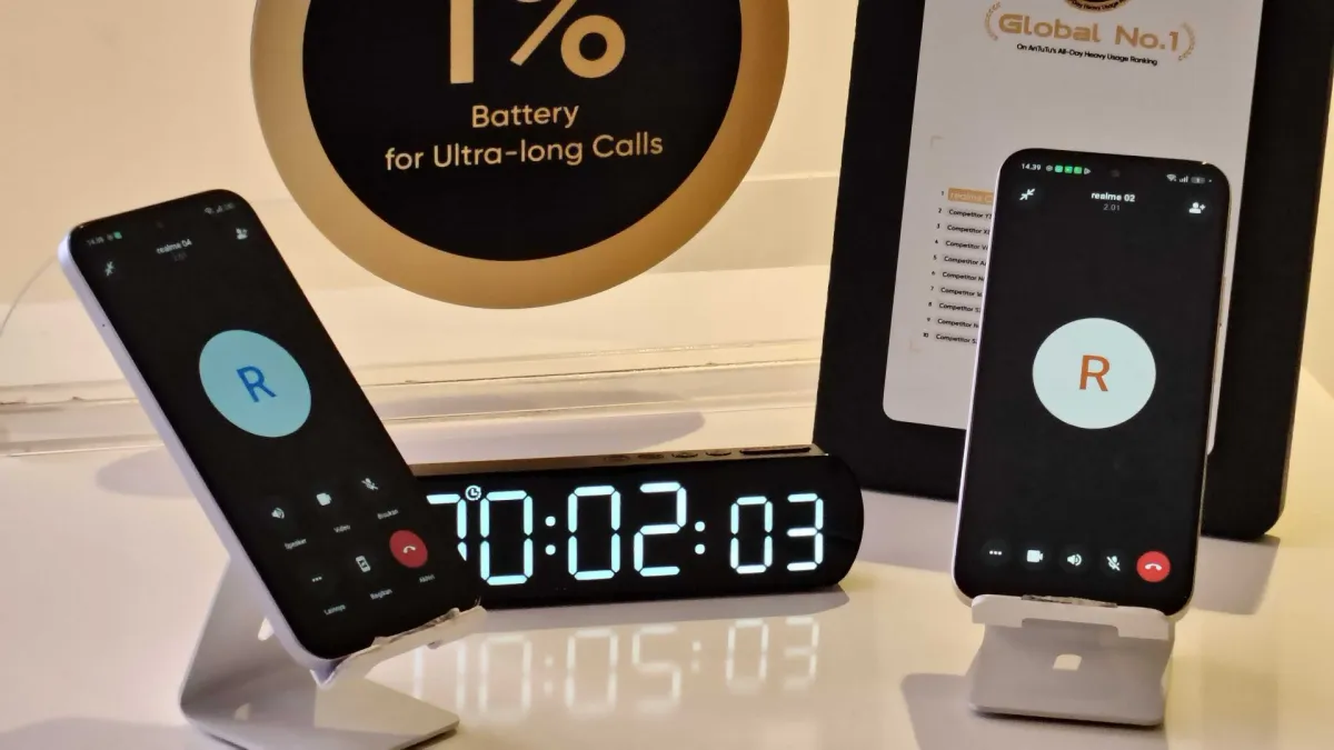 Uji Baterai realme C100: Sisa 1% Masih Bisa Dipakai Telepon 23 Menit