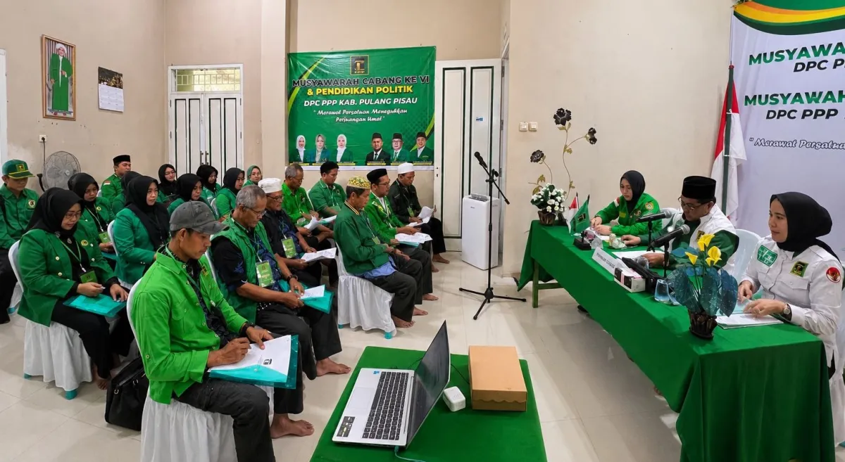 Muscab PPP Pulang Pisau dan Kapuas Digelar untuk Perkuat Konsolidasi Jelang Agenda Politik