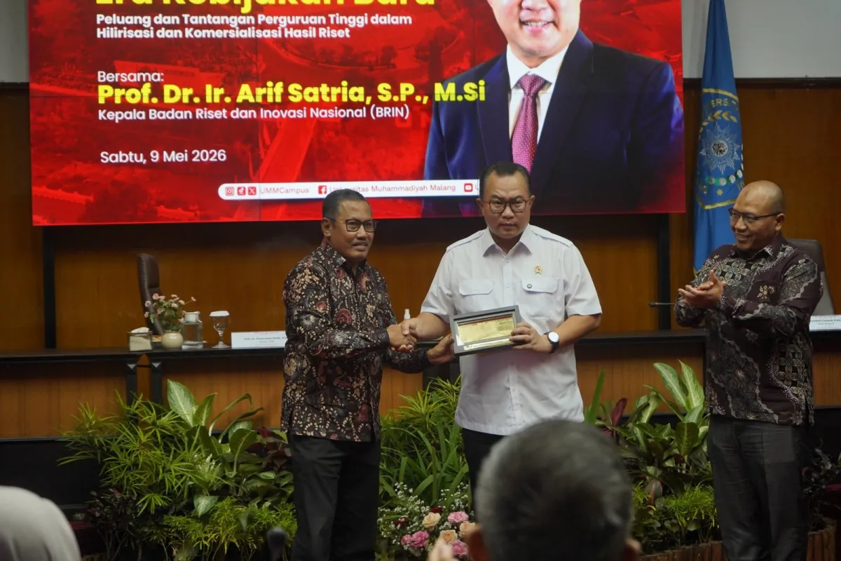 Kepala BRIN Apresiasi UMM sebagai Kampus Progresif, Dorong Transformasi Menuju Innovation University